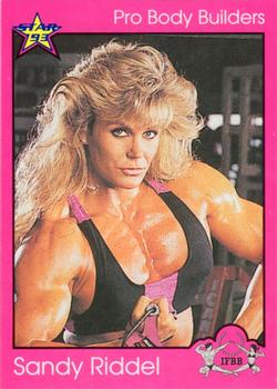1993 Star Pro Body Builders - Samples #NNO Sandy Riddell Front
